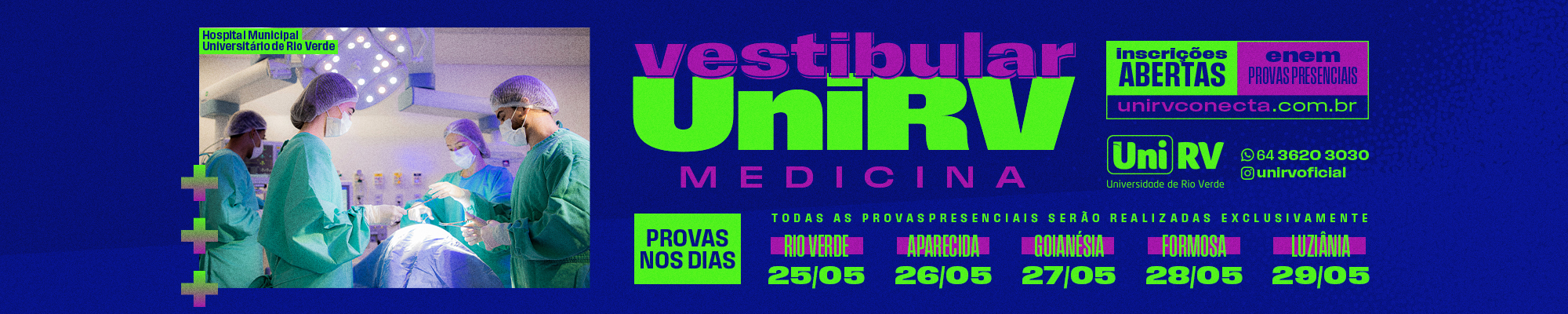 Banner principal 1 da Rádio UniRV 87.1 FM